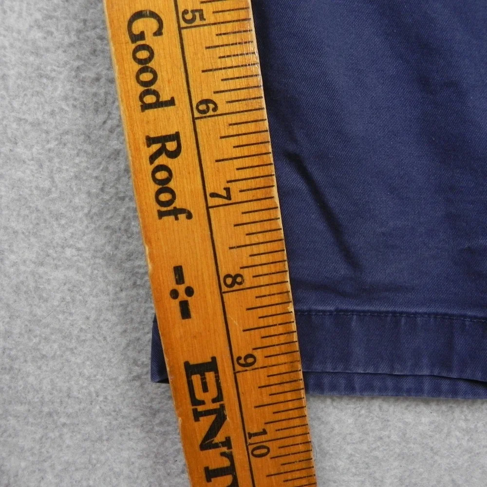 Bonobos Chino Shorts Mens 33 Navy Blue Stretch 9 Inseam Casual Cotton Shorts